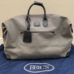 Bric’s authentic 22" MyLife Weekender Cargo Carry-on Duffle Luggage Bag